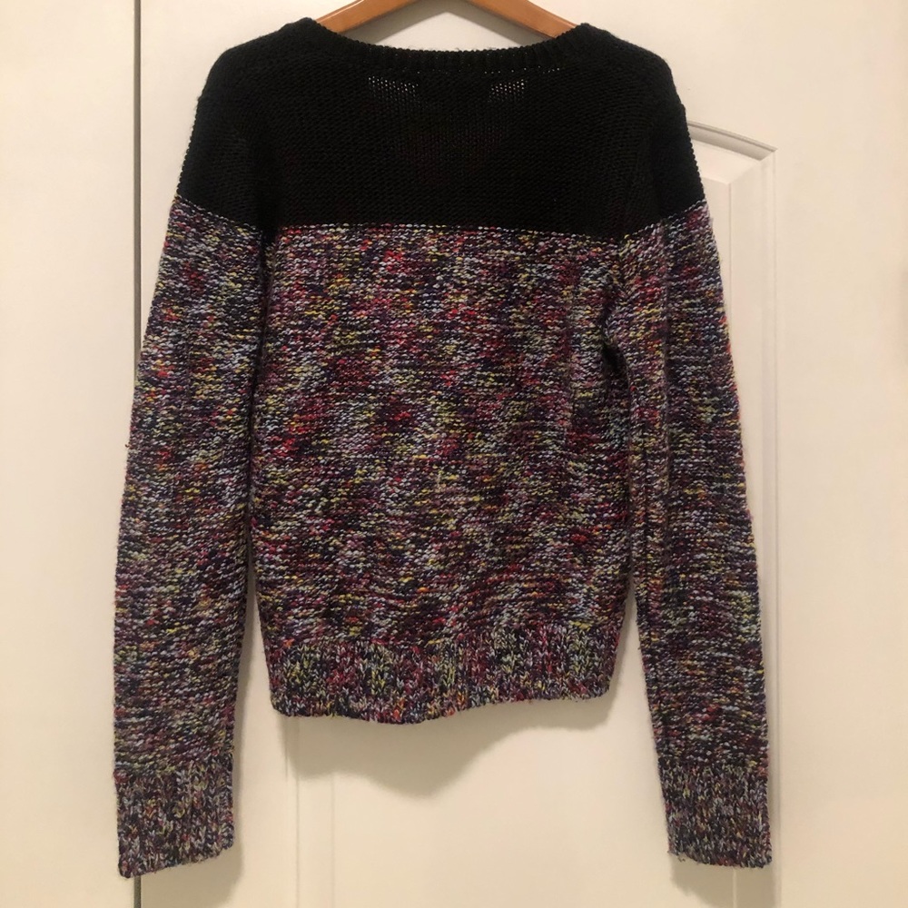 Josh + Jenn Multicolor Split Neck Pullover - image 8